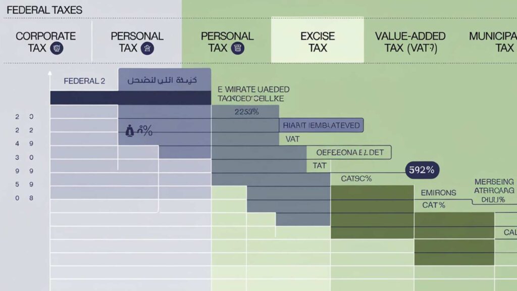 types of corporate taxes in Au Dhabi