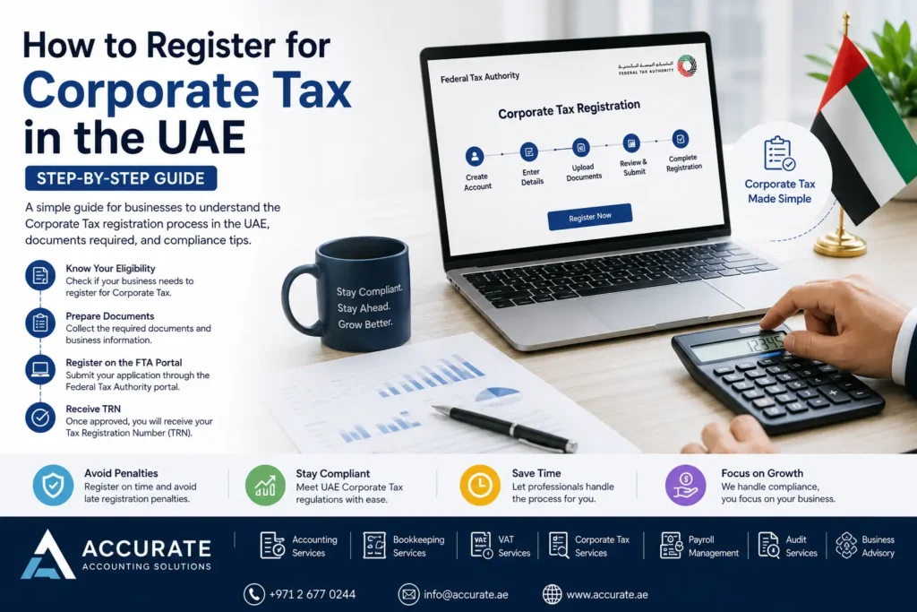 How to Register for Corporate Tax in the UAE (Step-by-Step Guide)