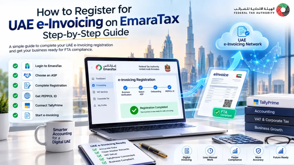 How to Register for UAE e-Invoicing on EmaraTax: Step-by-Step Guide