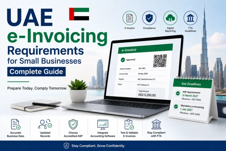 UAE e-Invoicing requirements for small businesses