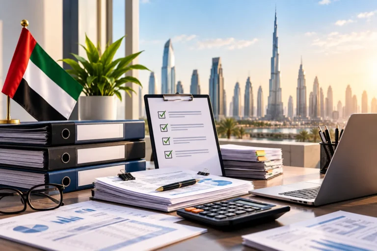 UAE Corporate Tax Return Checklist for business documents