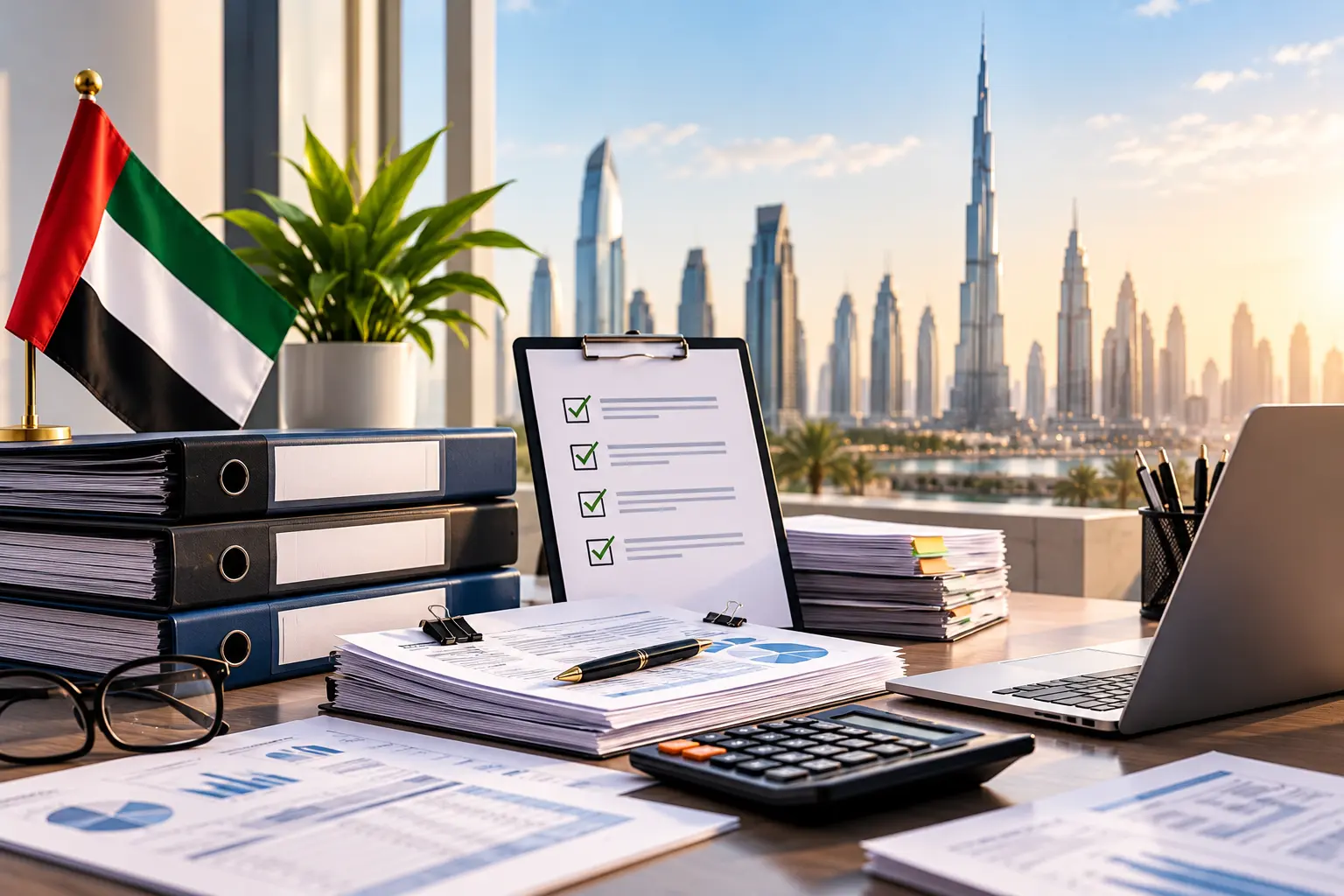 UAE Corporate Tax Return Checklist for business documents